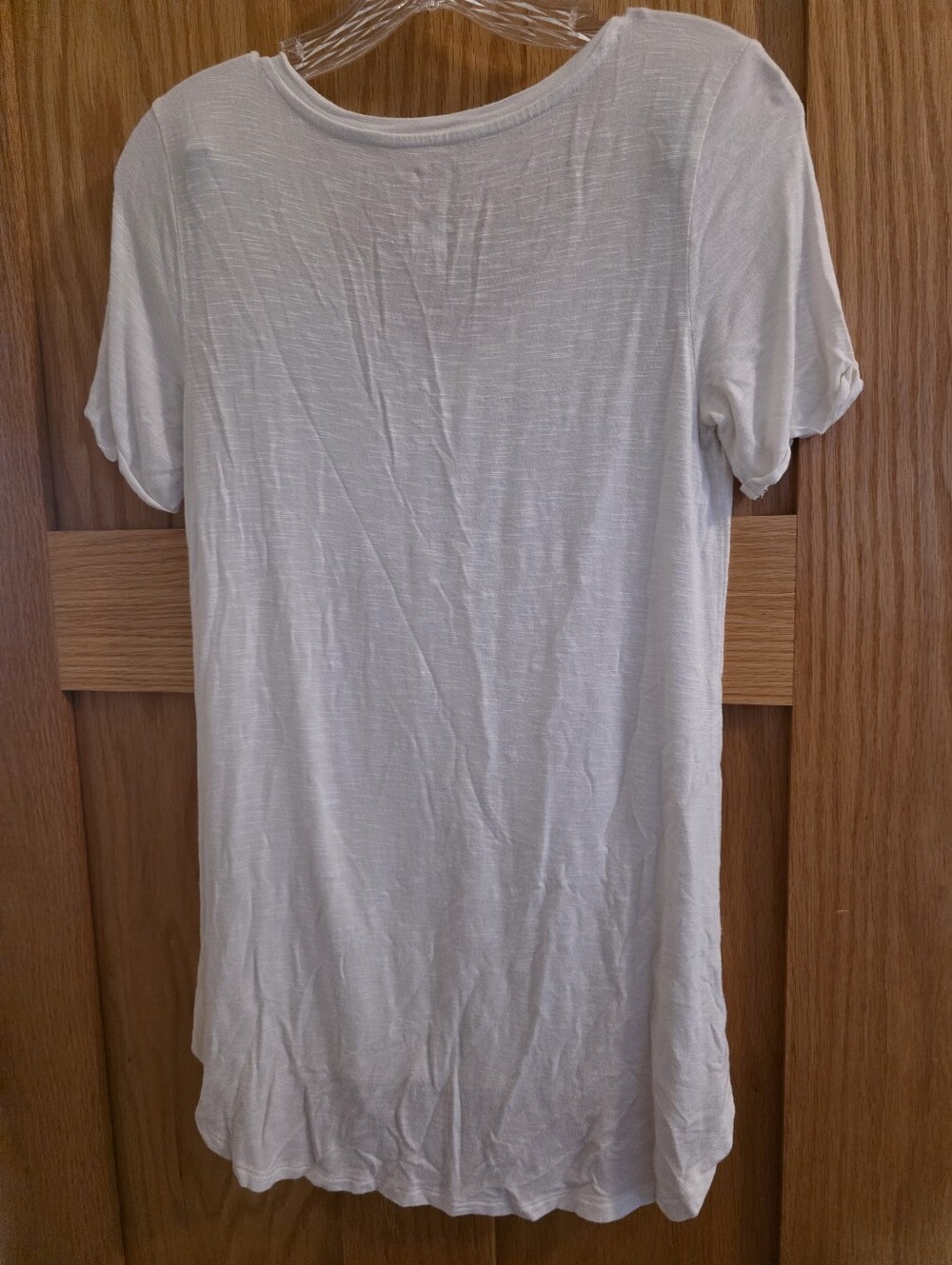 Maurices 24/7 Pocket Tee-white, Size XS
